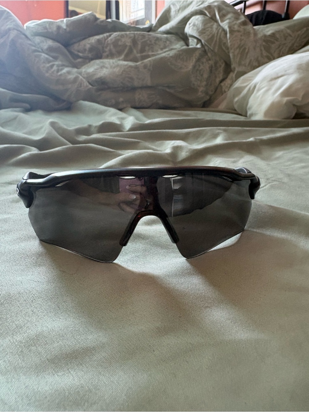 Oakley Men's Black Shield Sunglasses